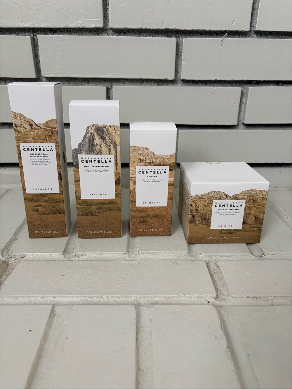Centella Skincare Set — White and Brown Packaging New